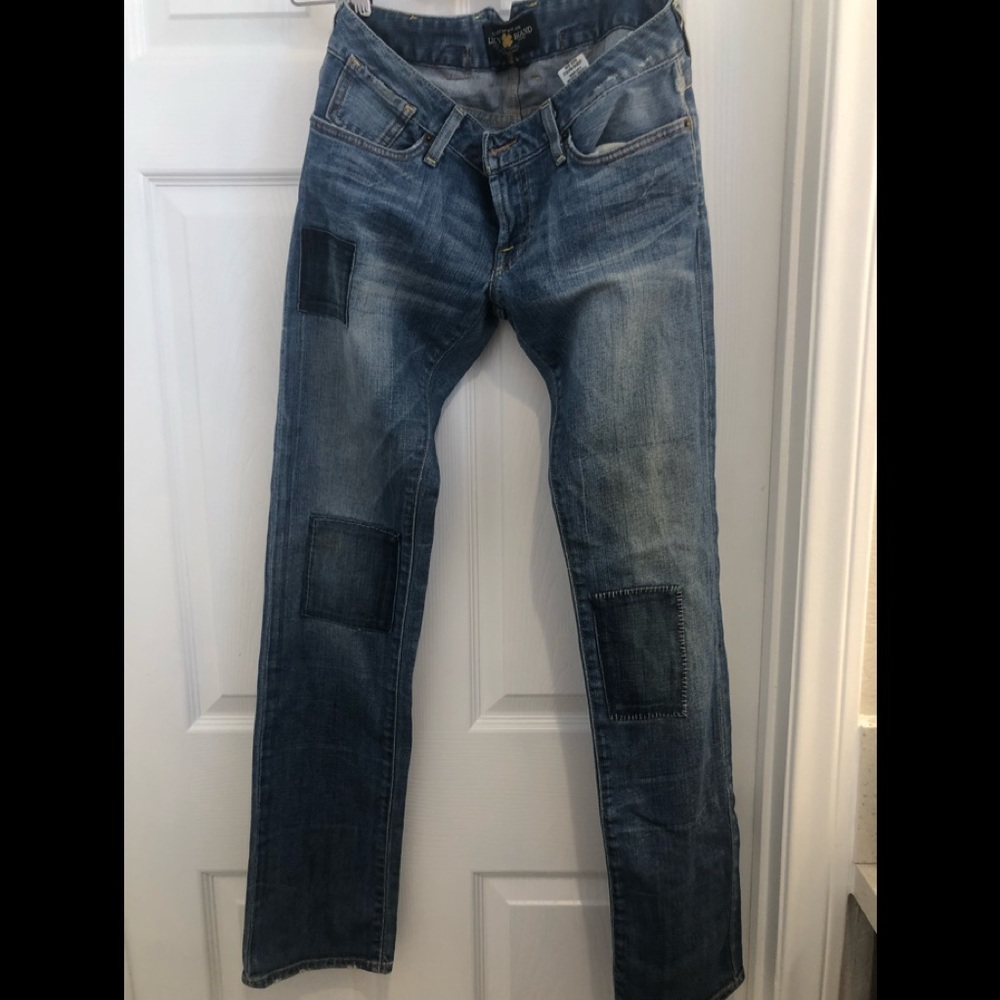 Lucky Legendary Buckle patch jeans *rare*